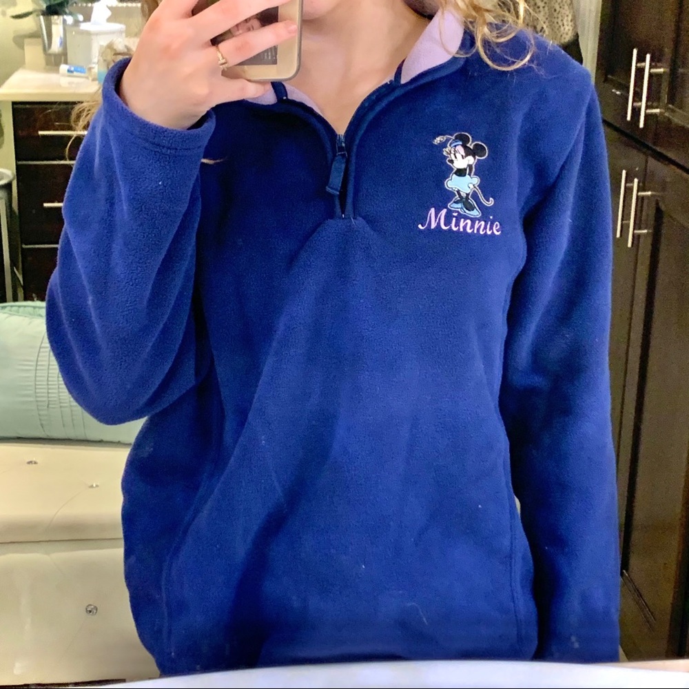 Disney store exclusive Minnie Mouse fleece